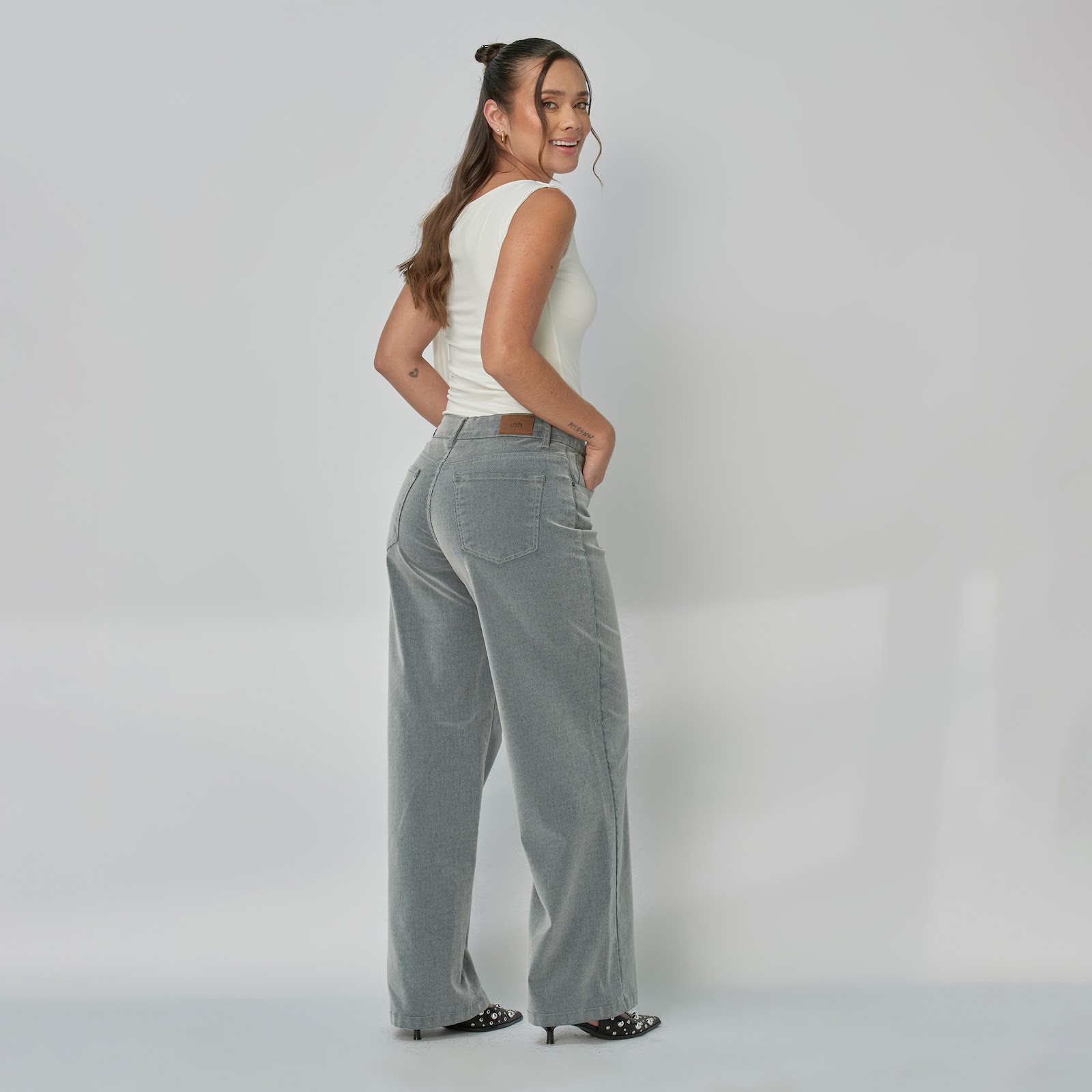 JEAN DAMA WIDE LEG  - Vista 7