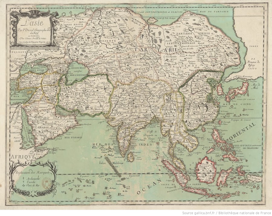 1664_L'Asie / par P. Duval..._Duval, Pierre (1619-1683)