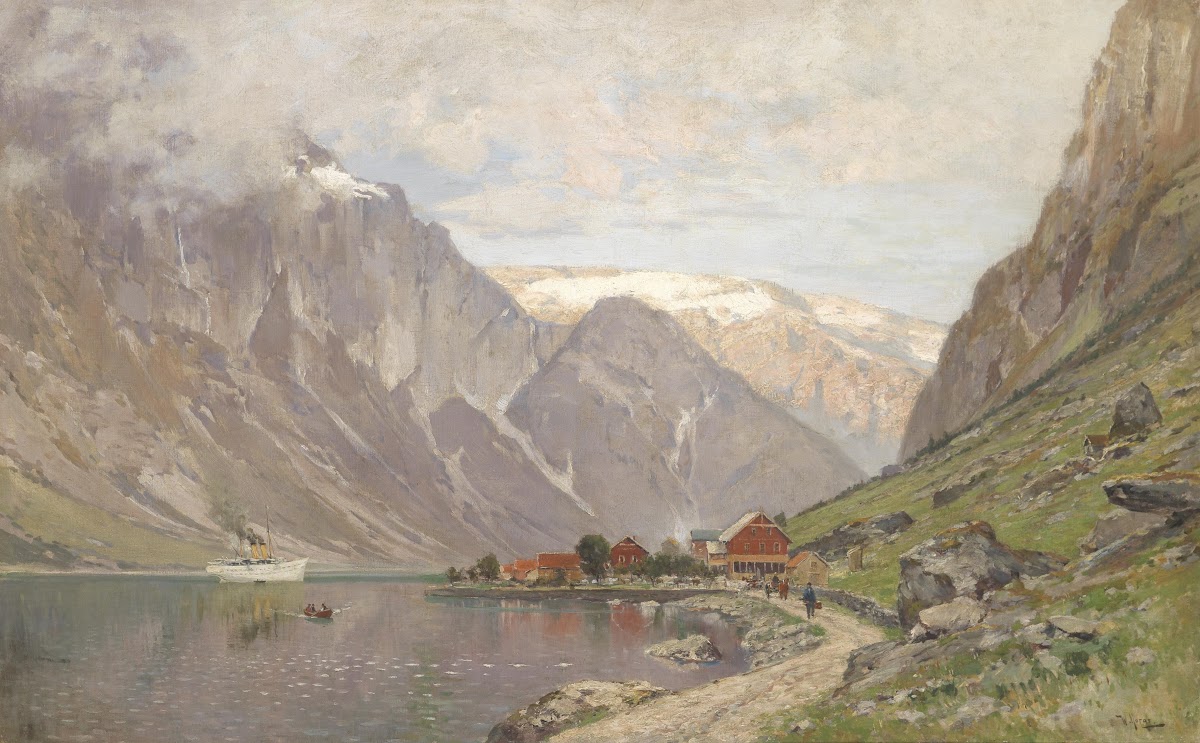 Große Fjordlandschaft