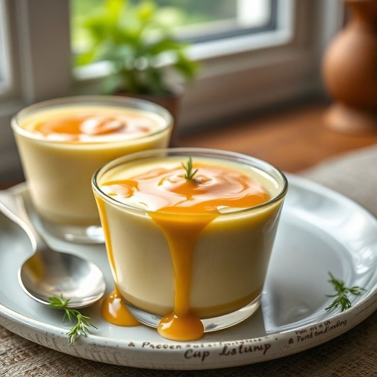 Easy Homemade Vanilla Custard Cups Recipe for Quick, Creamy Treats finished