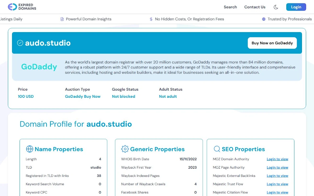 Captura de Audo Studio