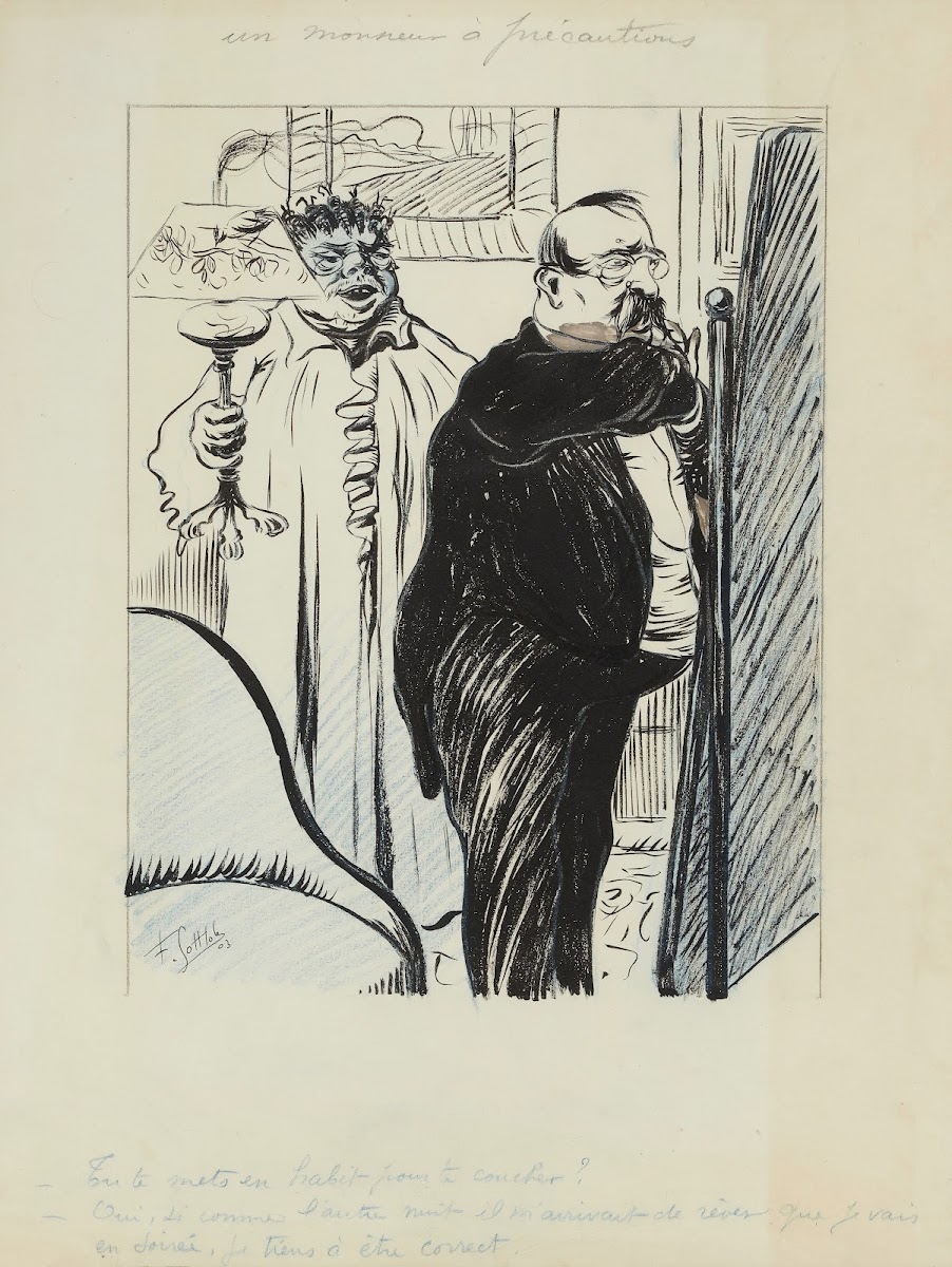 Un monsieur à précautions 1903