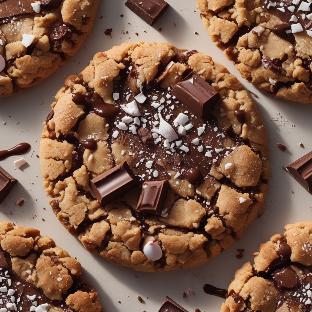 Andes Double Chocolate Peppermint Crunch Cookie – Easy Homemade Holiday Treat finished