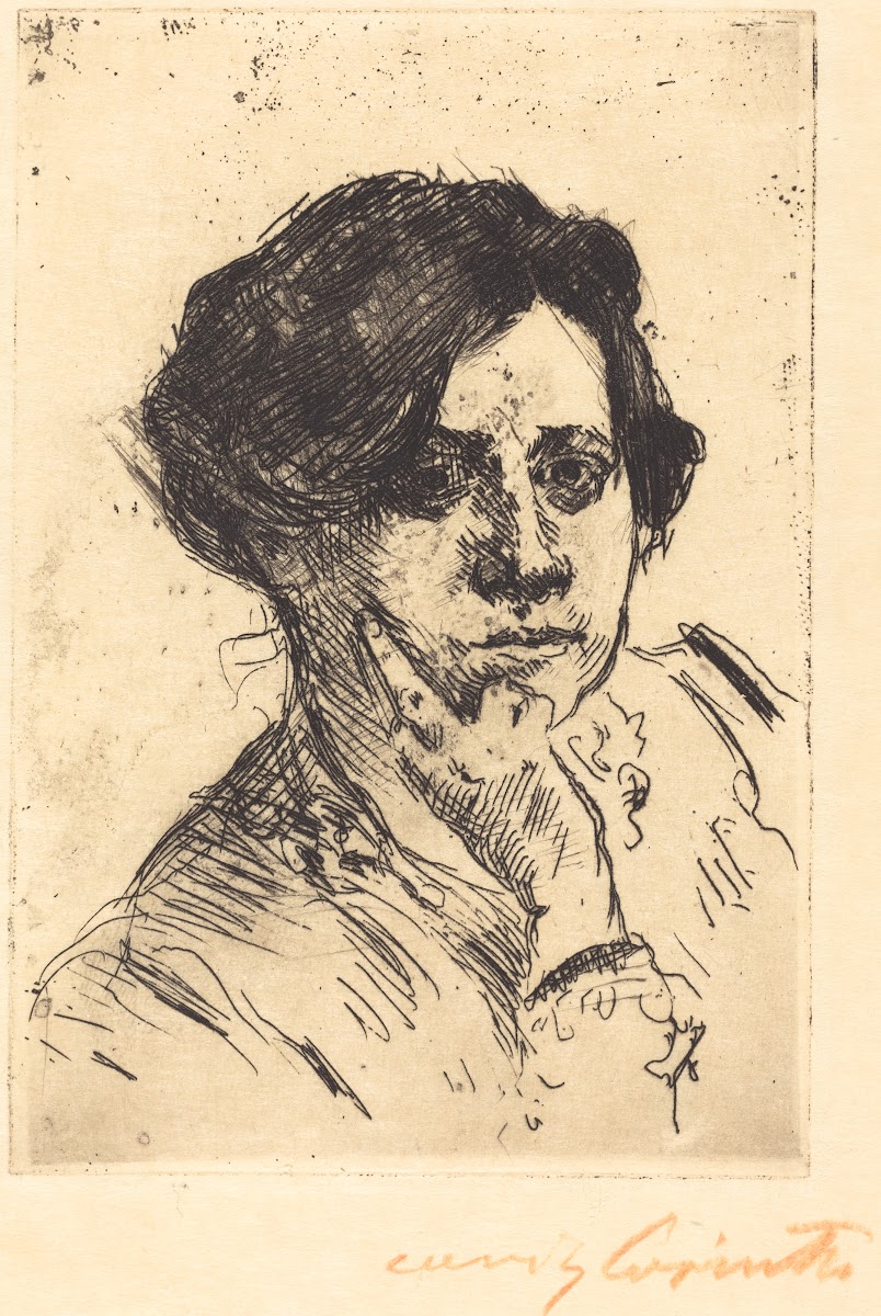 Head of Woman Frauenkopf 1911