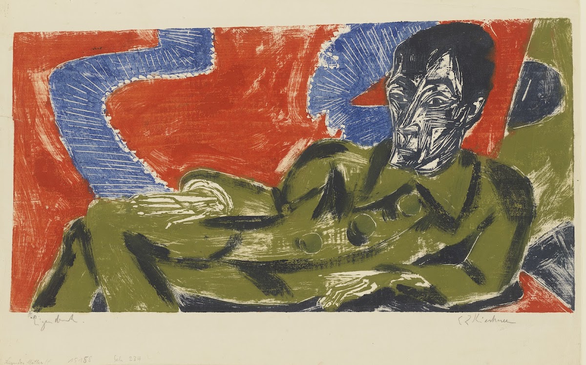 Portrait of Otto Mueller 1915