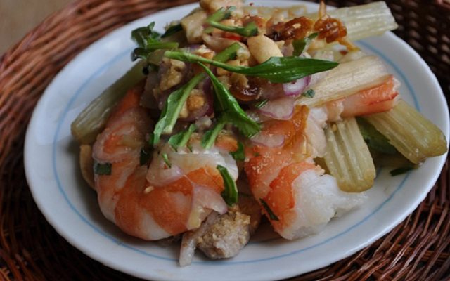Nộm Bông Súng Tôm Thịt