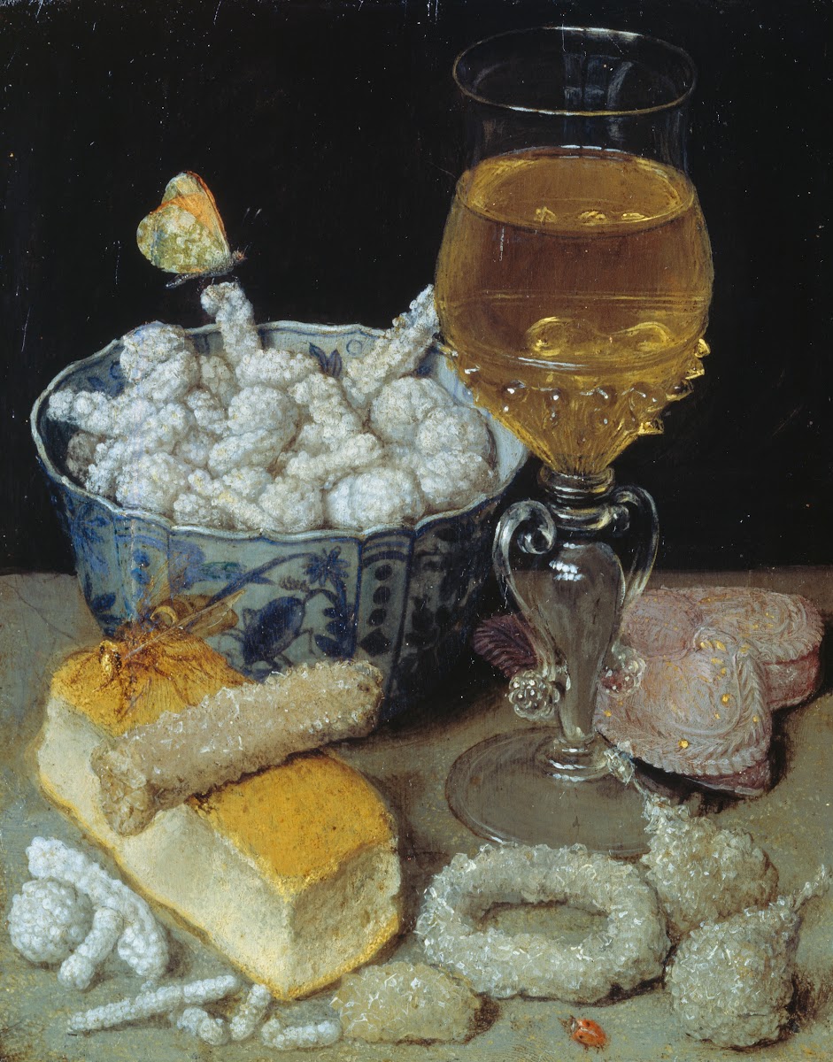 Still Life With Bread And Sweetmeats ca 1637