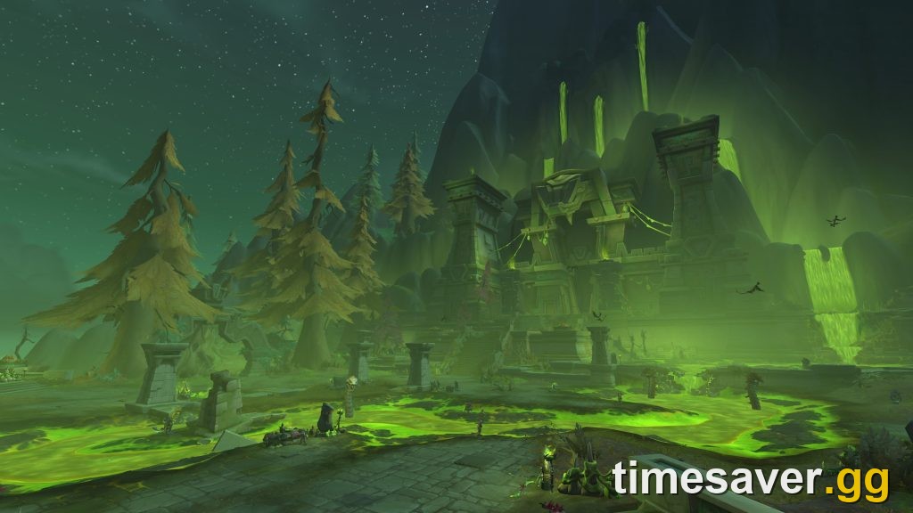 The Coiled Isle, the venom-drenched troll zone opened by Patch 12.1 Curse of Ula'tek, home of the Venomous Abyss raid