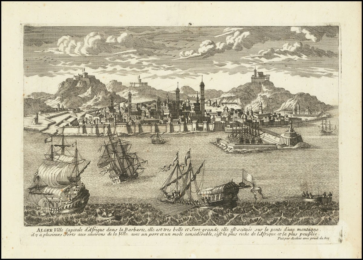 Alger Ville Capitale dAfrique dans la Barbarie 1700