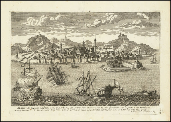 Alger Ville Capitale dAfrique dans la Barbarie 1700