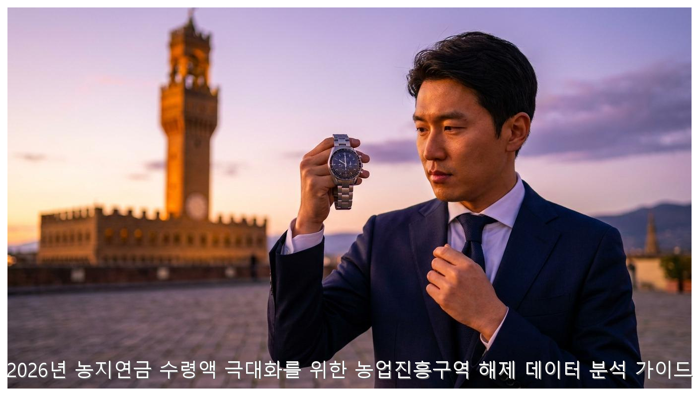 2026년 농지연금 수령액 극대화를 위한 농업진흥구역 해제 데이터 분석 가이드 핵심 안내 및 분석 인포그래픽 (2)