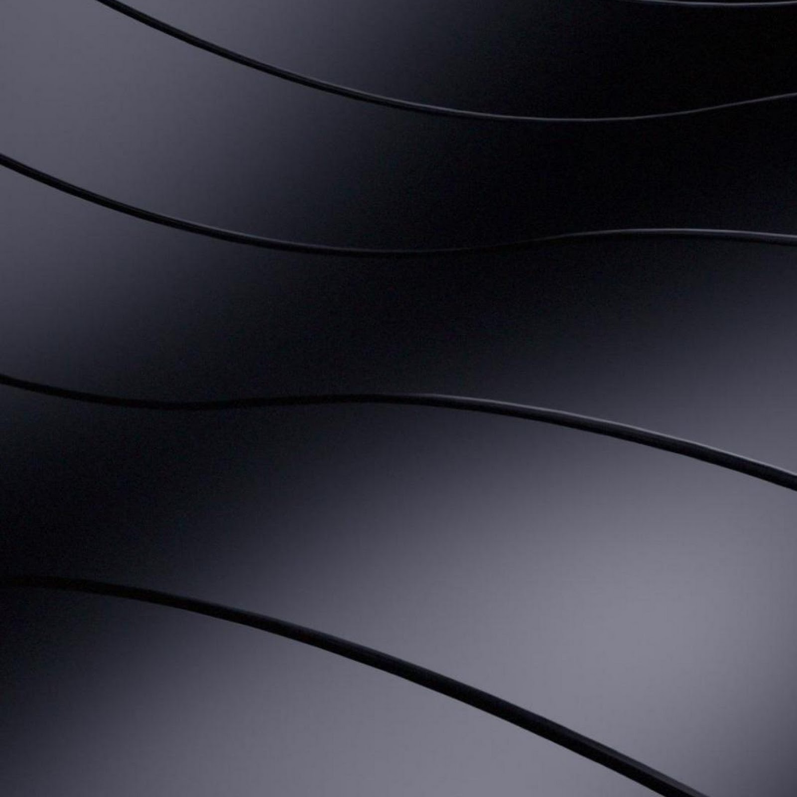 Download Abstract Dark Curved Waves Full HD iPhone
