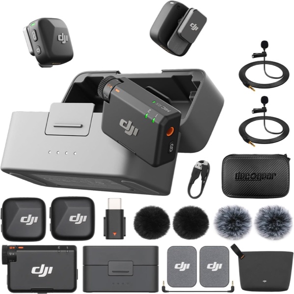 DJI Mic Mini Micrófono Inalámbrico Ultraligero de Bolsillo