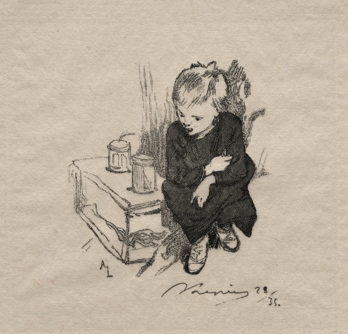 Le gamin a lorset 1889