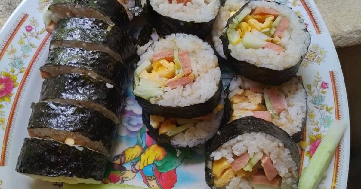 Kimbap - Cơm cuộn Hàn Quốc 🛫