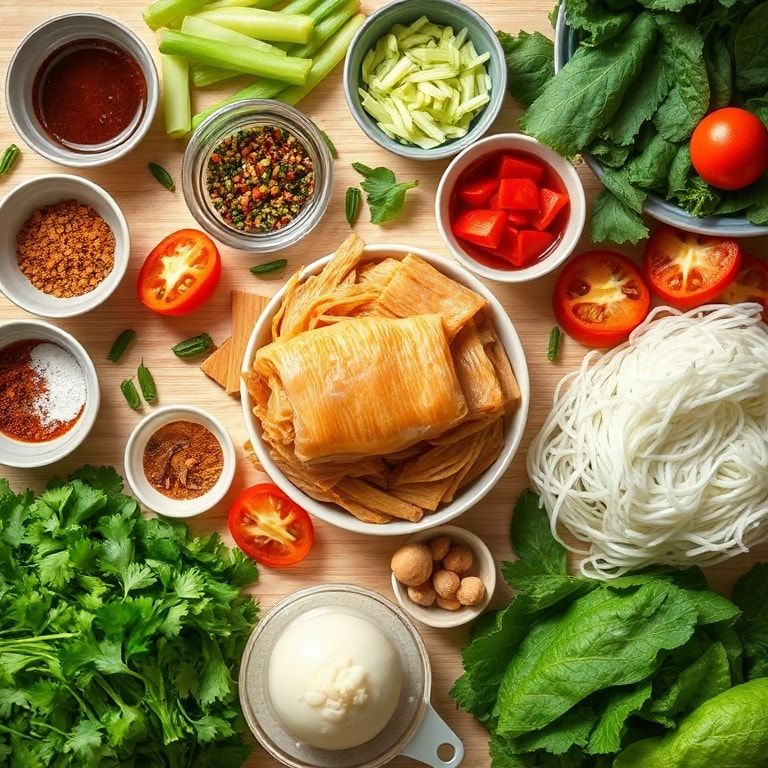 Ingredients for Cantonese Chow Mein: Crispy Comfort in 15 Minutes - Quick & Easy Delight