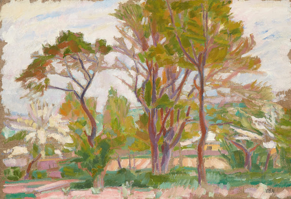 Landscape with Trees 1910