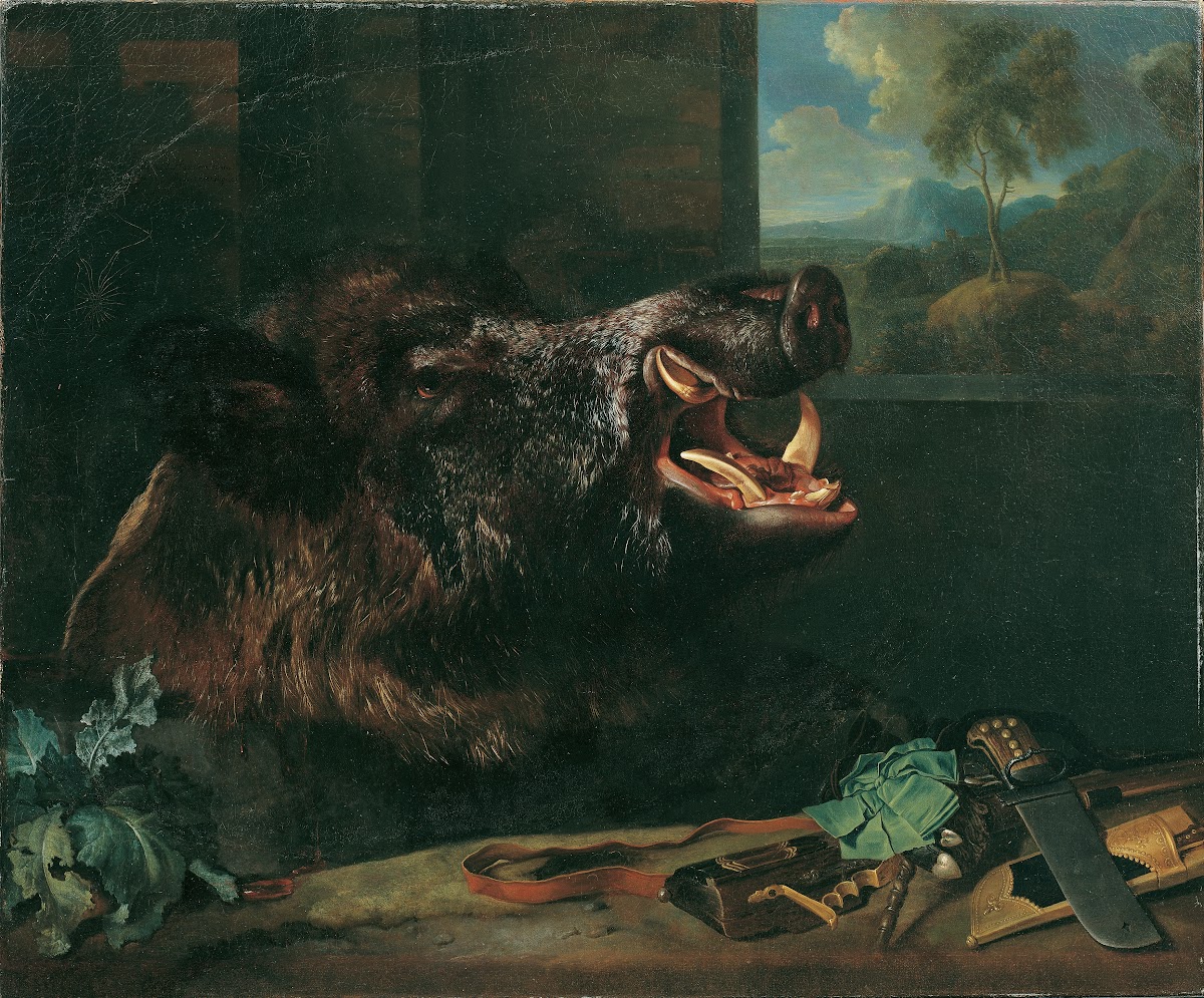 Wildschweinstillleben 1718