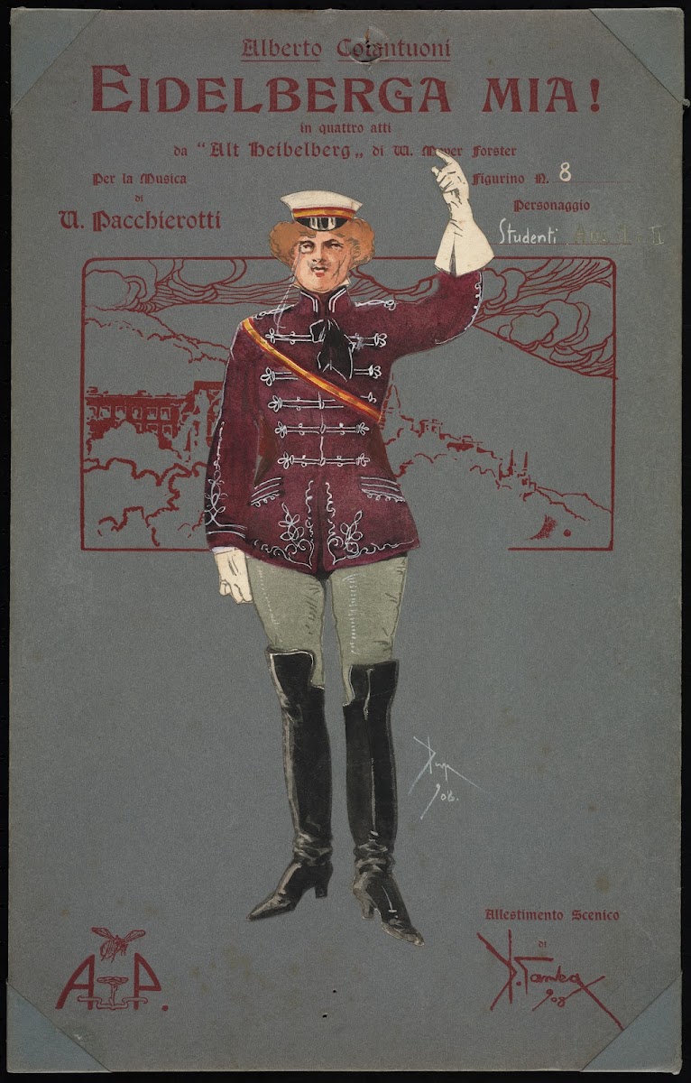 Studenti atto I e II 1907