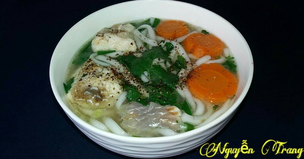 Bánh canh cá diêu hồng