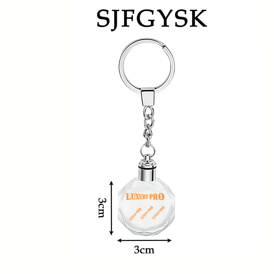 Crystal Luminous Keychain
