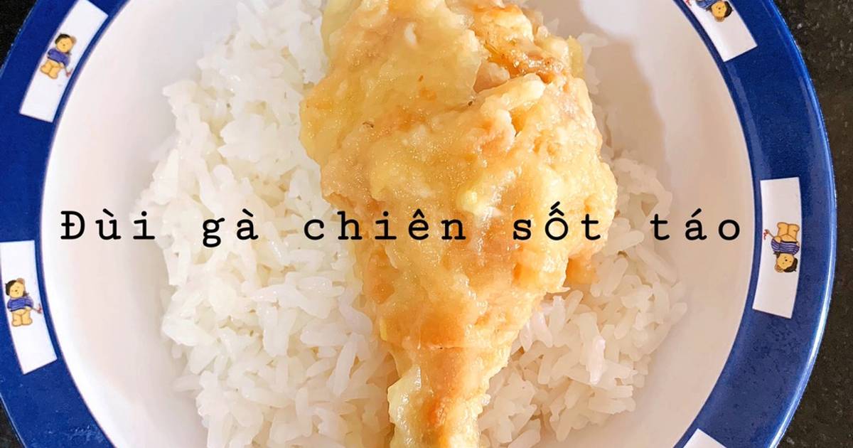 Đùi Gà Chiên Sốt Táo