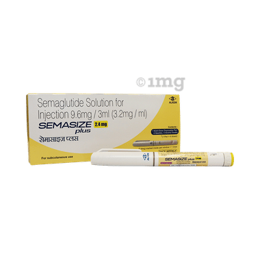 Semasize Plus 2.4mg Injection (1 Multi-dose Disposable Pen, 4 Needle, 4 Alcohol Swab) box of 1 pre-filled pen