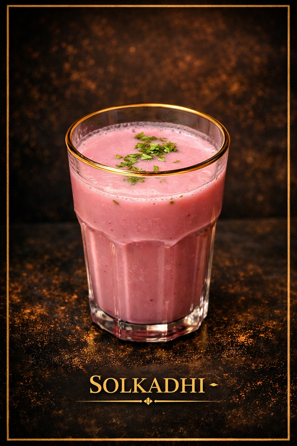 Solkadhi - Maharashtrian dish at Purnabramha