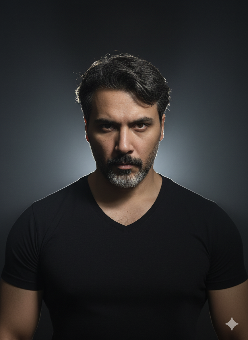 Fotografía de retrato con poca luz