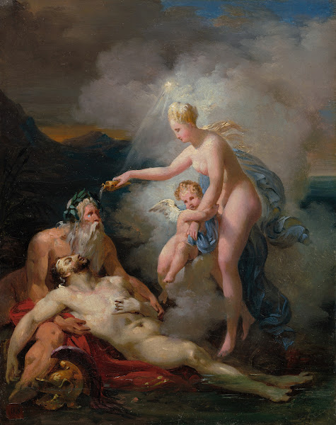Venus Healing Aeneas about 1820