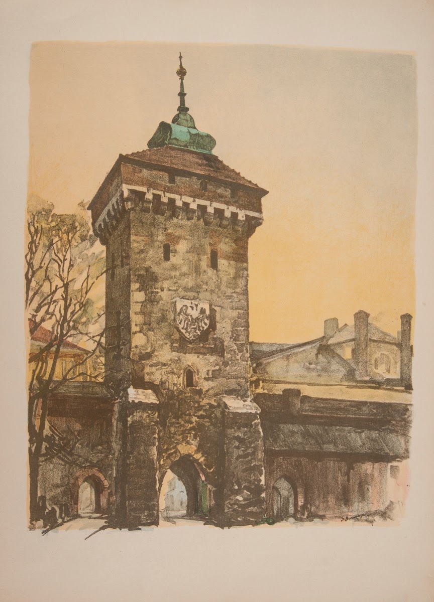 Brama Florianska 1929