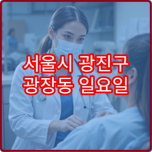 서울시 광진구 광장동 일요일 한의원 진료 안내 주말 한의원 문 여는 곳 찾기