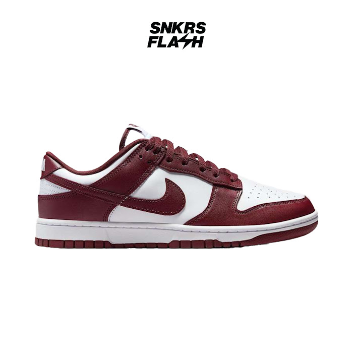 NIKE DUNK LOW RETRO WHITE REDWOOD - Size 44.5