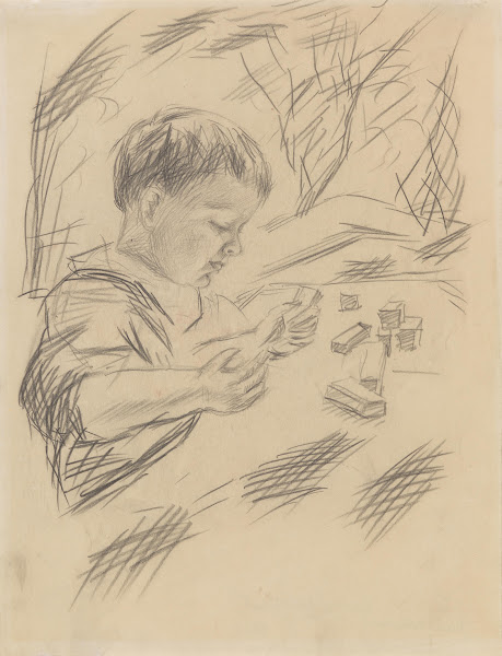 Walter spielend 1913