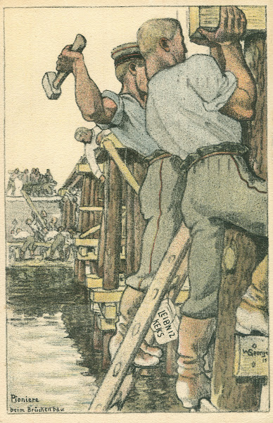 KüNstlerpostkarte 1915