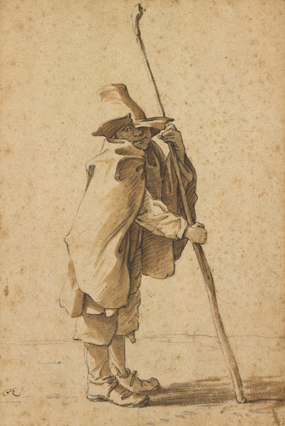 A Young Herdsman Leaning on his Houlette 1650