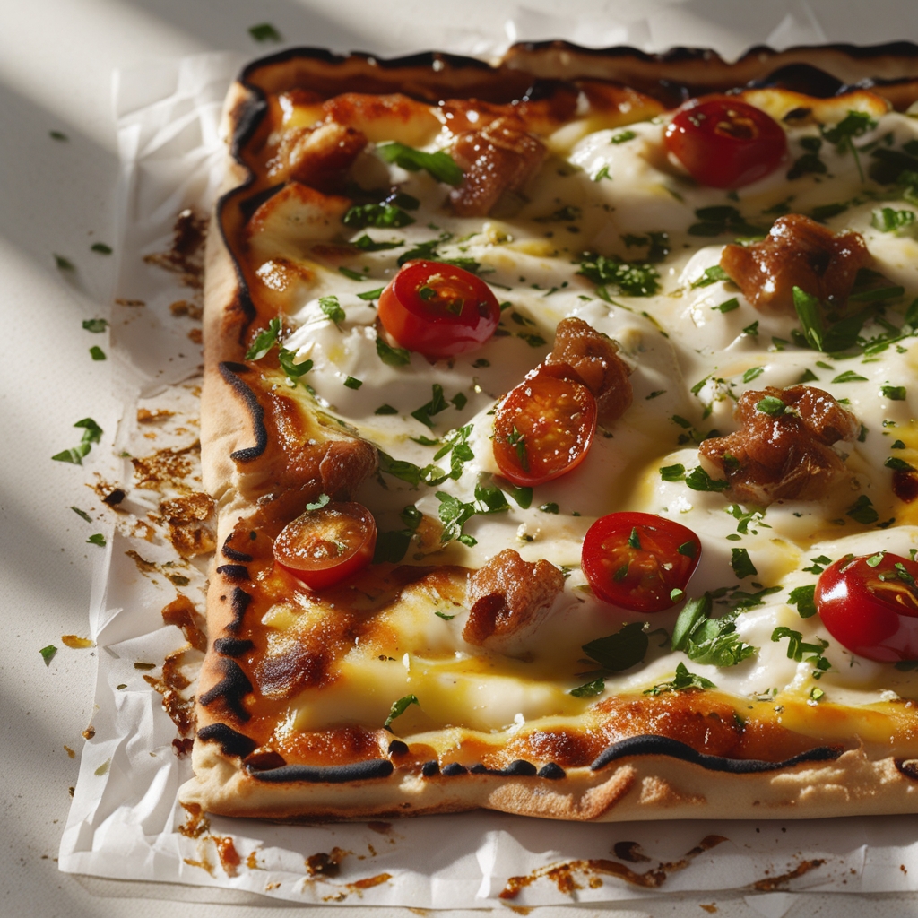 Viral Cottage Cheese Flatbread Recipe - Easy Homemade Flatbread For Any Meal finished