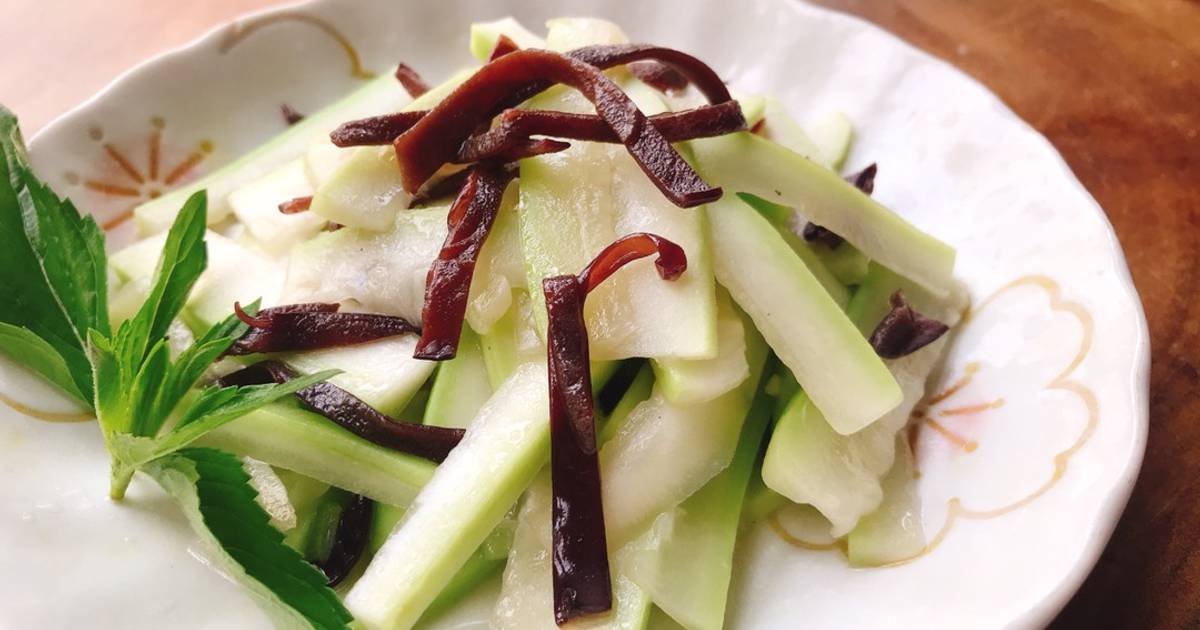 Bầu xào mộc nhĩ