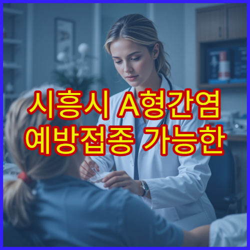 시흥시 A형간염 예방접종 가능한 병원과 항체 검사 안내