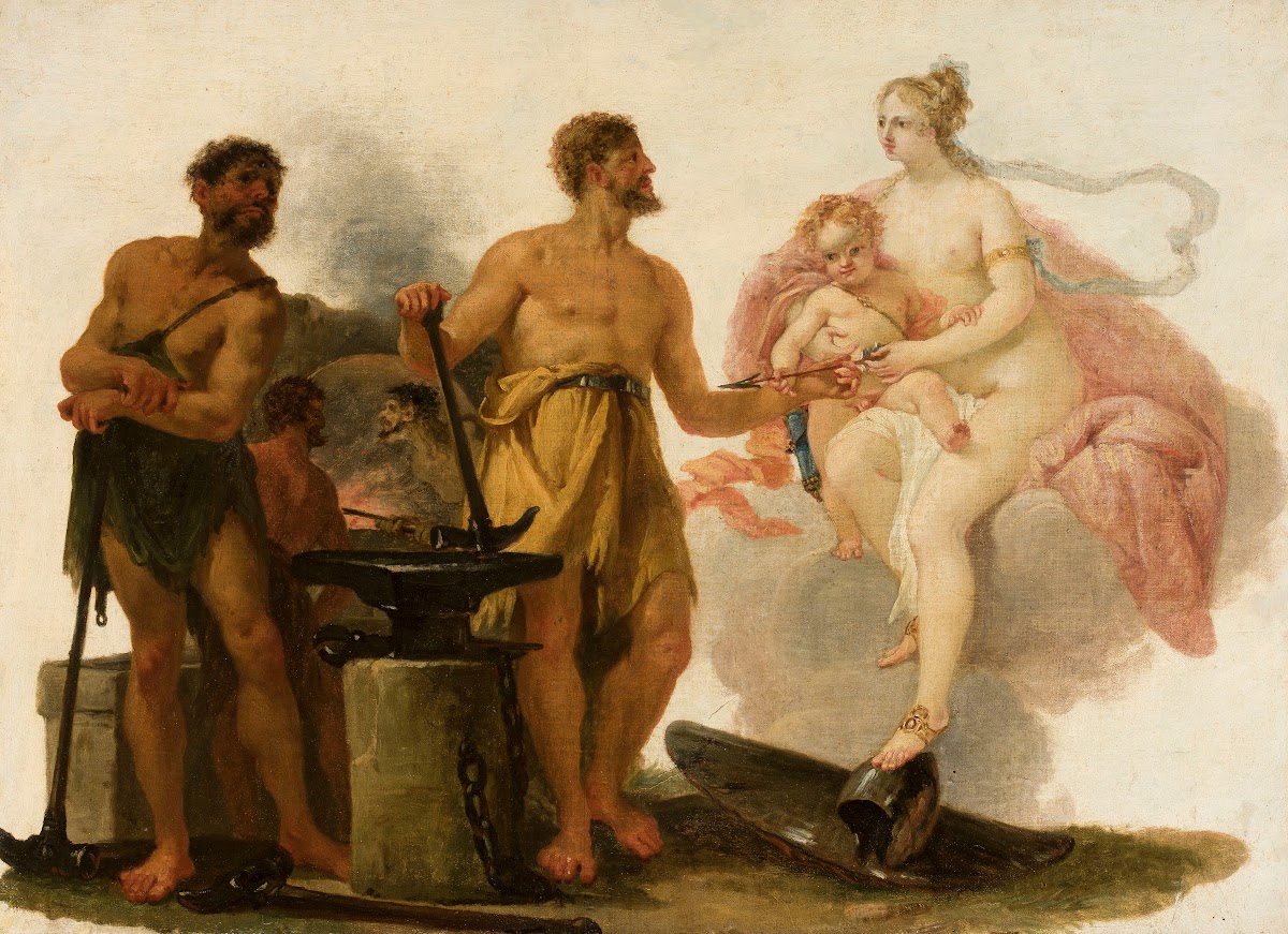 Venus in the forge of Vulcan