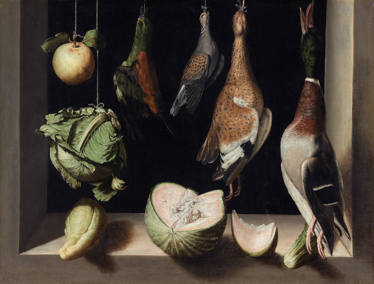 Still Life with Game Fowl 1600