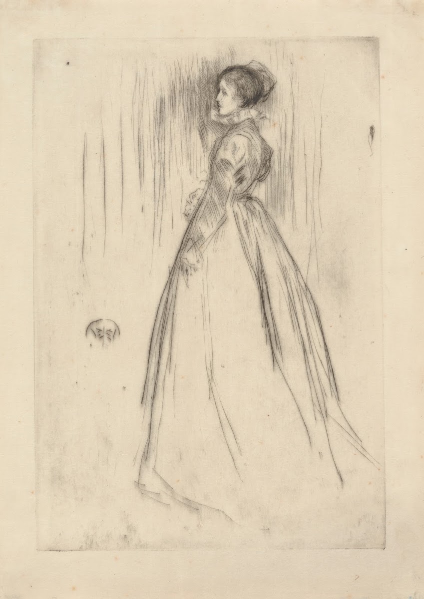 The Velvet Dress Mrs Leyland 1873
