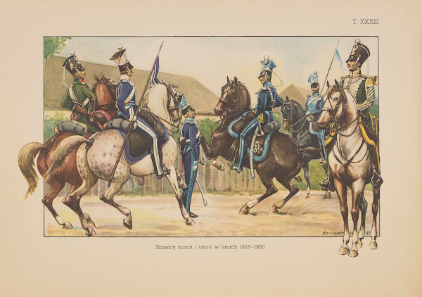 Strzelcy konni i ułani w latach 18281830 1939