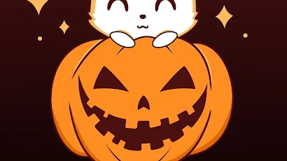 Cute Halloween 2K iPhone Wallpaper Background