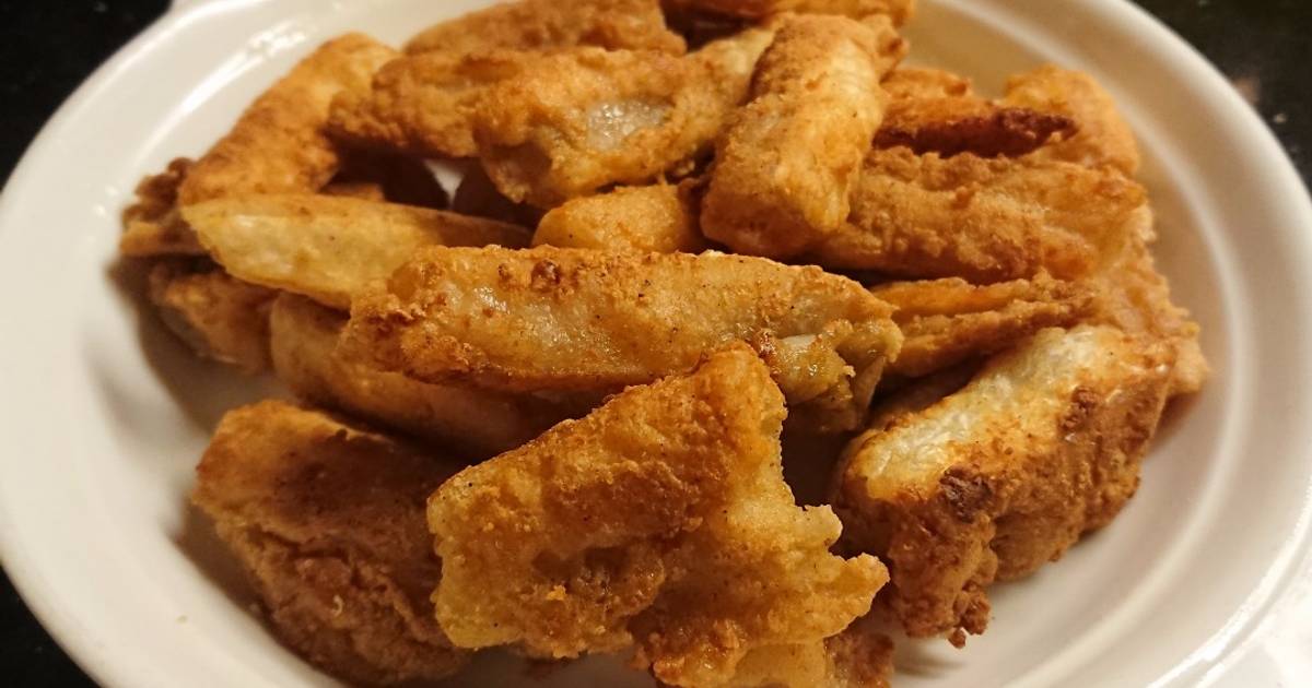 Lườn cá hồi chiên giòn