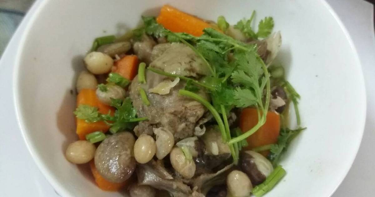 Vịt nấu đậu nước dừa