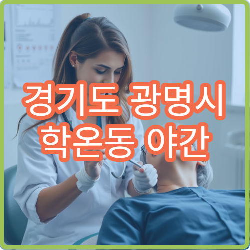 경기도 광명시 학온동 야간 소아과 병원 심야 진료