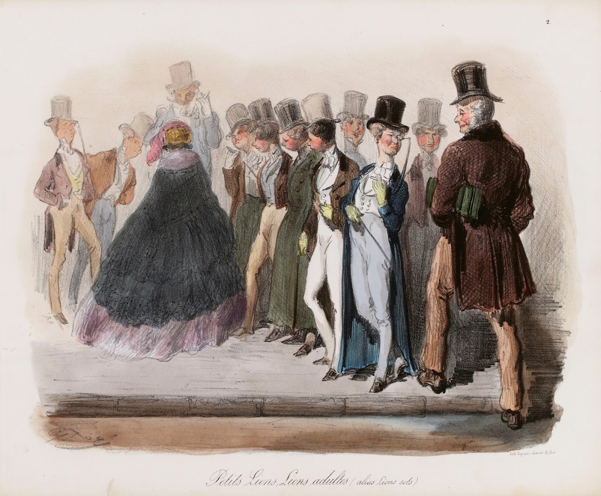 La ménagerie parisienne Premier tirage Pl03 1854