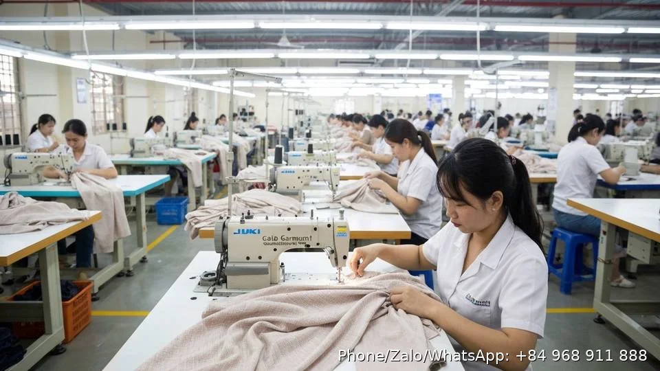 Garment Manufacturing - Gold Garment Vietnam