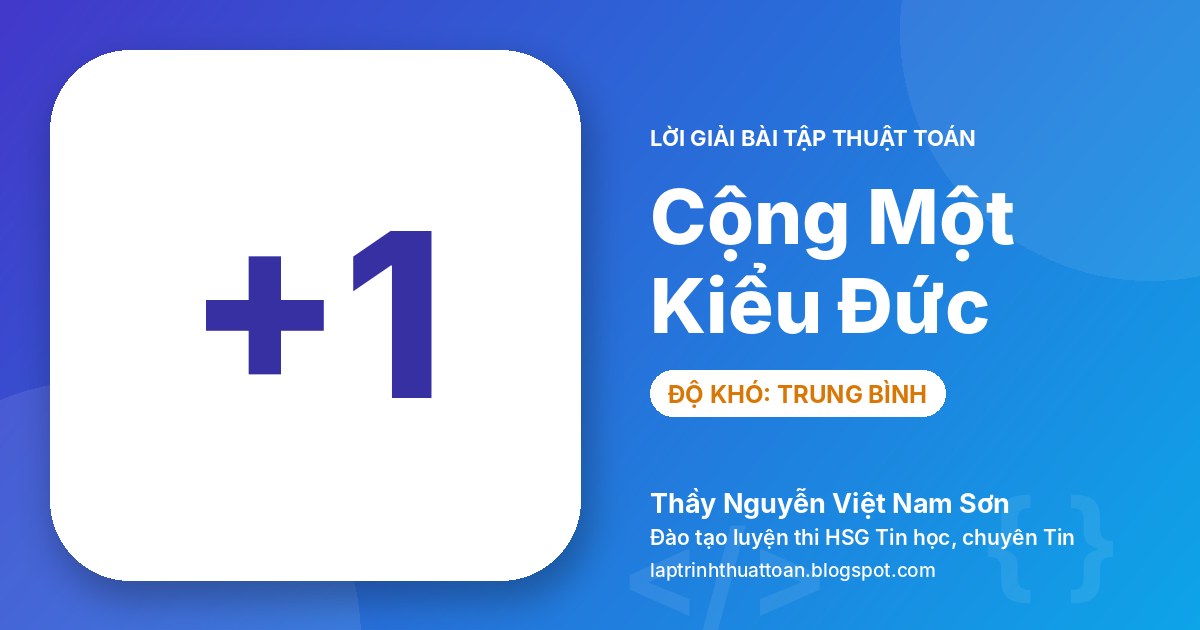 Cộng một kiểu Đức